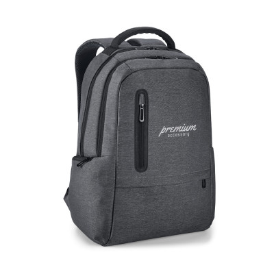BOSTON. 17 Waterproof 2 Tone Nylon laptop backpack